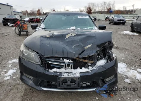 2013 Honda Accord Exl из США, поврежденный, VIN 1HGCR2F89DA224199